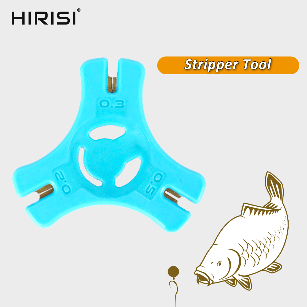 Mesh Coil Strip - Hirisi 1 ชิ้นสายดึง Stripper เครื่องมือสายตกปลา Sub-Line