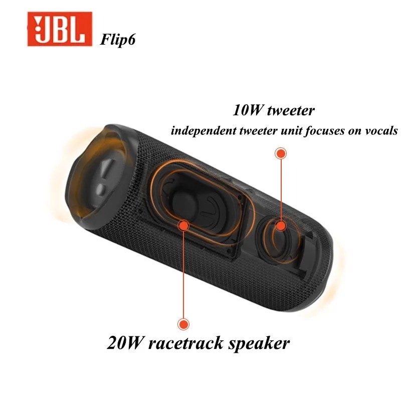 ลำโพงบลูทูธ JBL FLIP6 สำหรับใช - Jbl Speaker Flip 6 บทวิจารณ์และราคา