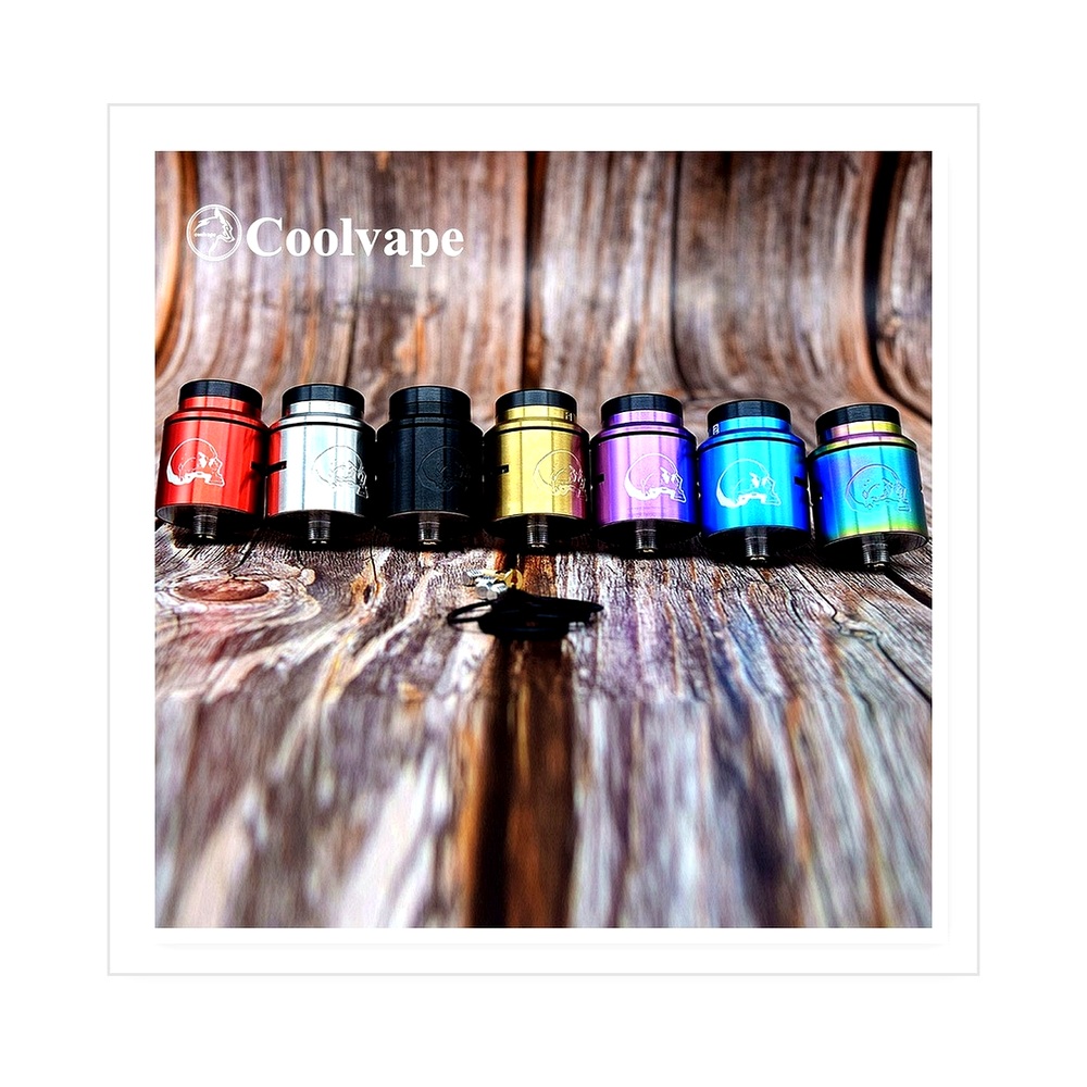 WOLFCOOL C2MNT RDA อะตอมไมเซอร - Vape Accessory บทวิจารณ์และราคา
