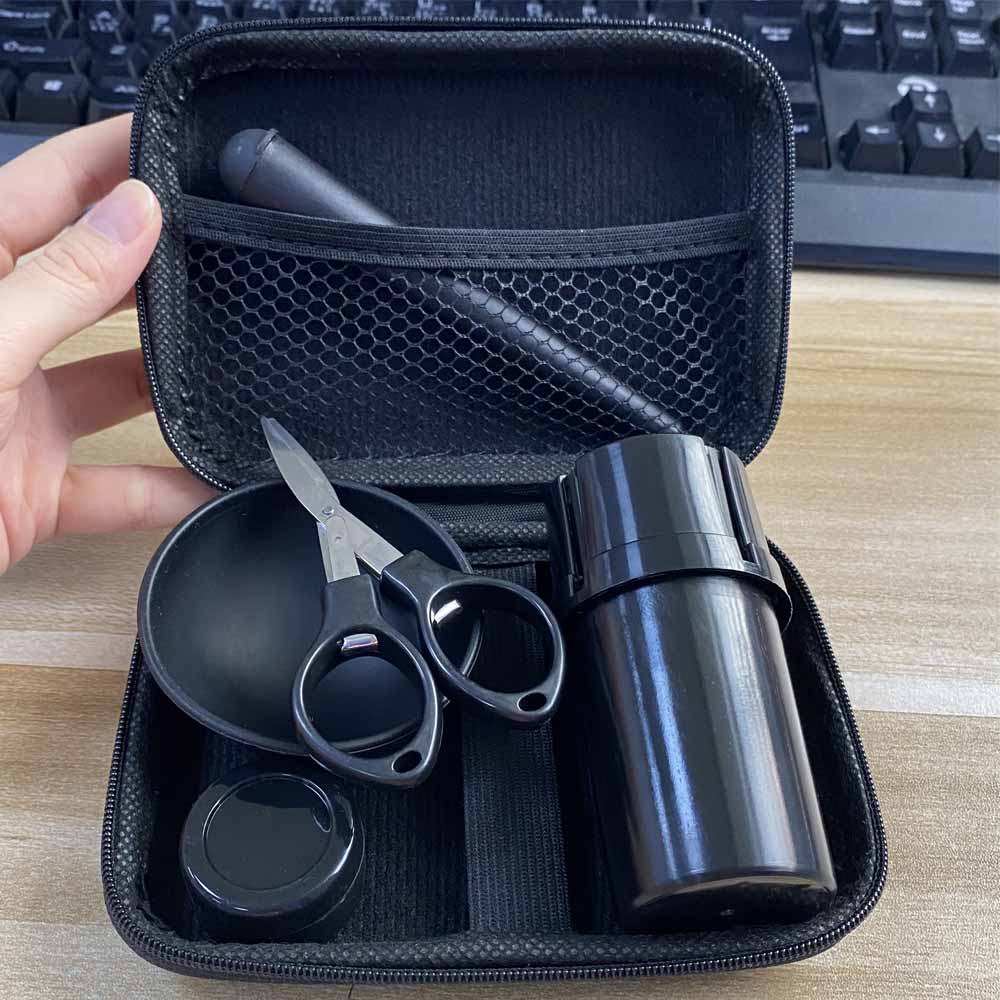 1 ชุดสีดําเครื่องบด Crusher 67 - Vape Accessory บทวิจารณ์และราคา