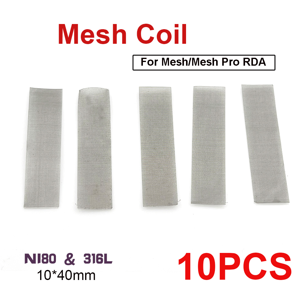 ขดลวดตาข่าย10/20ชิ้น Ni80ลวด31 - Accessories For Vaping บทวิจารณ์และราคา